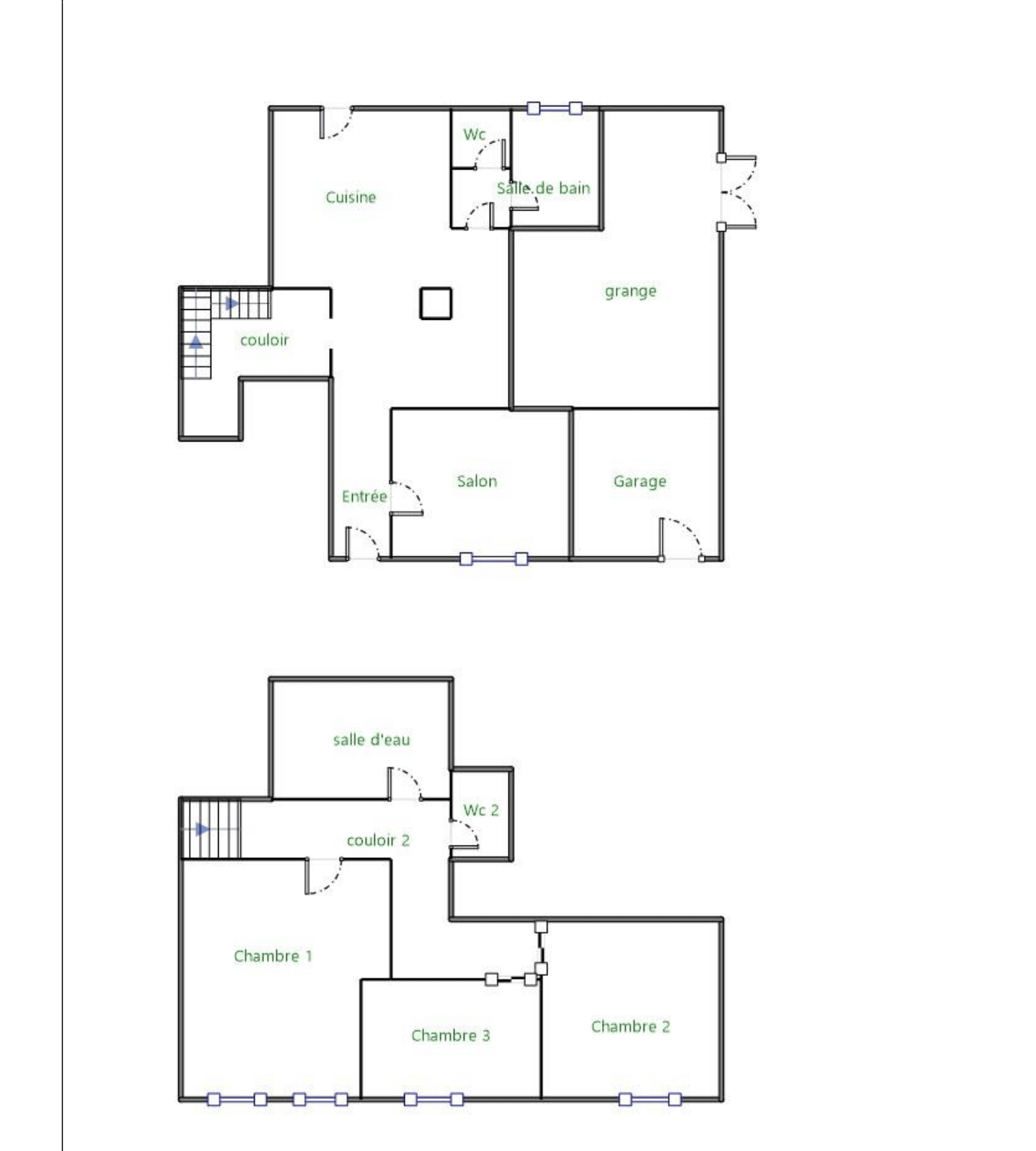 Plan du gîte