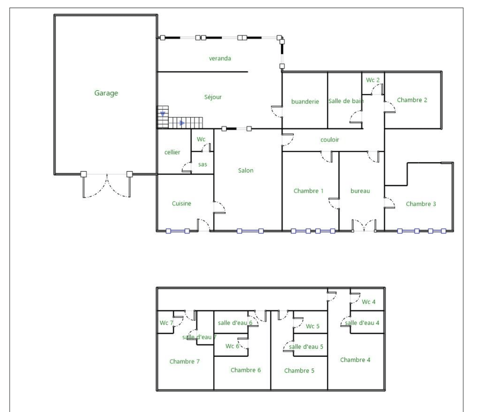 Plan de la maison
